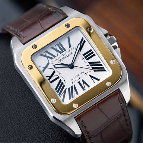 cartier santos 100 xl rubber|cartier santos 100 good investment.